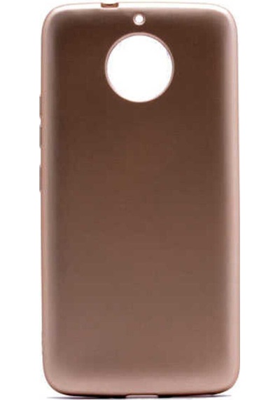 Lenovo Moto G5s Kılıf Zore Premier Silikon Kapak Gold