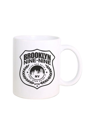 Brooklyn Nine-nine - Brooklyn 99 Baskılı Kupa Bardak Beyaz