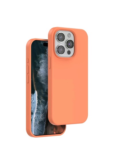 Venco Apple iPhone Uyumlu - 15 Pro Home Magsafe Kapak - Turuncu