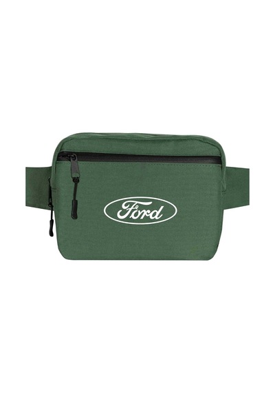Ford Logo Text Yeşil Bel Çantası