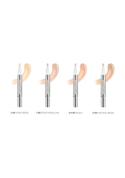 L'Oreal Paris True Match 2'si 1 Arada Göz Kremi Içeren Kapatıcı 1-2R Rose Porcelain