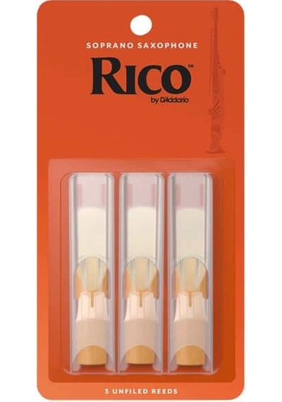 Rico Rıa0320 Soprano Saksafon Kamışı 3lü Paket No 2