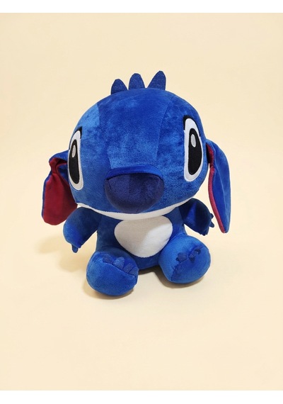 Peluş Stich 30 Cm Koyu Mavi