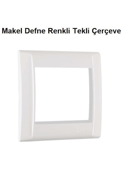 Makel Defne Renkli Tekli Çerçeve 5 Adet