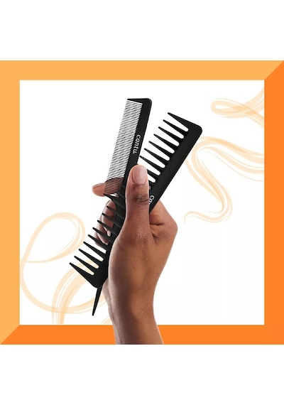 Cantu Karbon Fiber Isıya Dayanıklı Saç Kırılmalarını Engelleyen Taraklar