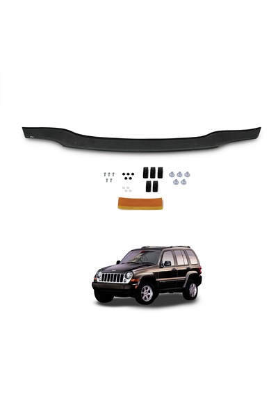 Jeep Cherokee Kaput Rüzgarlığı 2002-2008 Arası Uyumludur