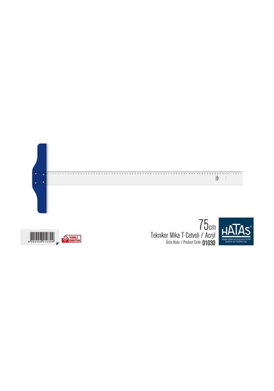 Hatas 75 Cm Tekniker Mika T Cetveli / Acryl Çok Renkli