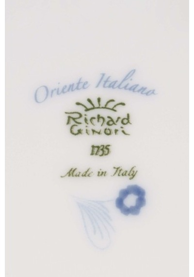 Ginori 1735 Çaydanlık Porselen 680ml Oriente Italiano Koleksiyonu Şık Desen Kapaklı Çaydanlıklar 20 Çok Renkli