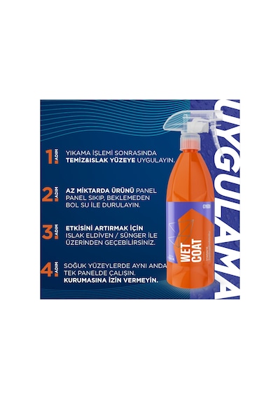 Gyeon Q²m Wetcoat Nano Boya Koruma Ve Seramik Sprey Hızlı Cila -