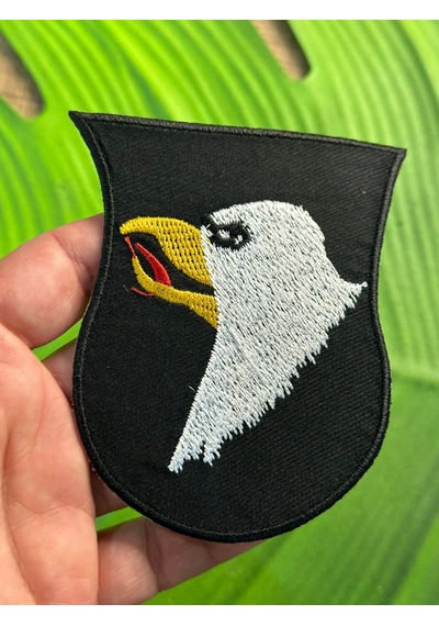 10x8 Cm Ütü İle Yapışan Kartal Kuş Arma Dikiş Aplike