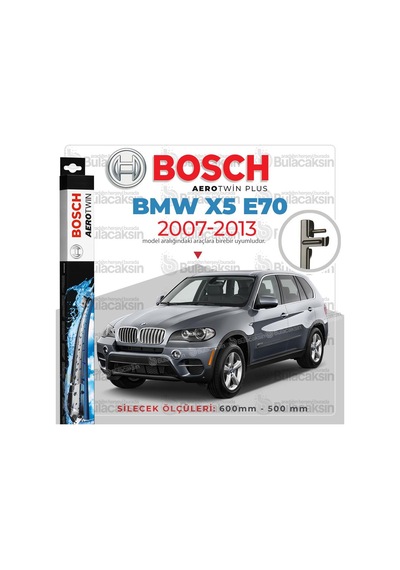 Bmw X5 E70 Muz Silecek Takımı 2007-2013 Bosch Aerotwin