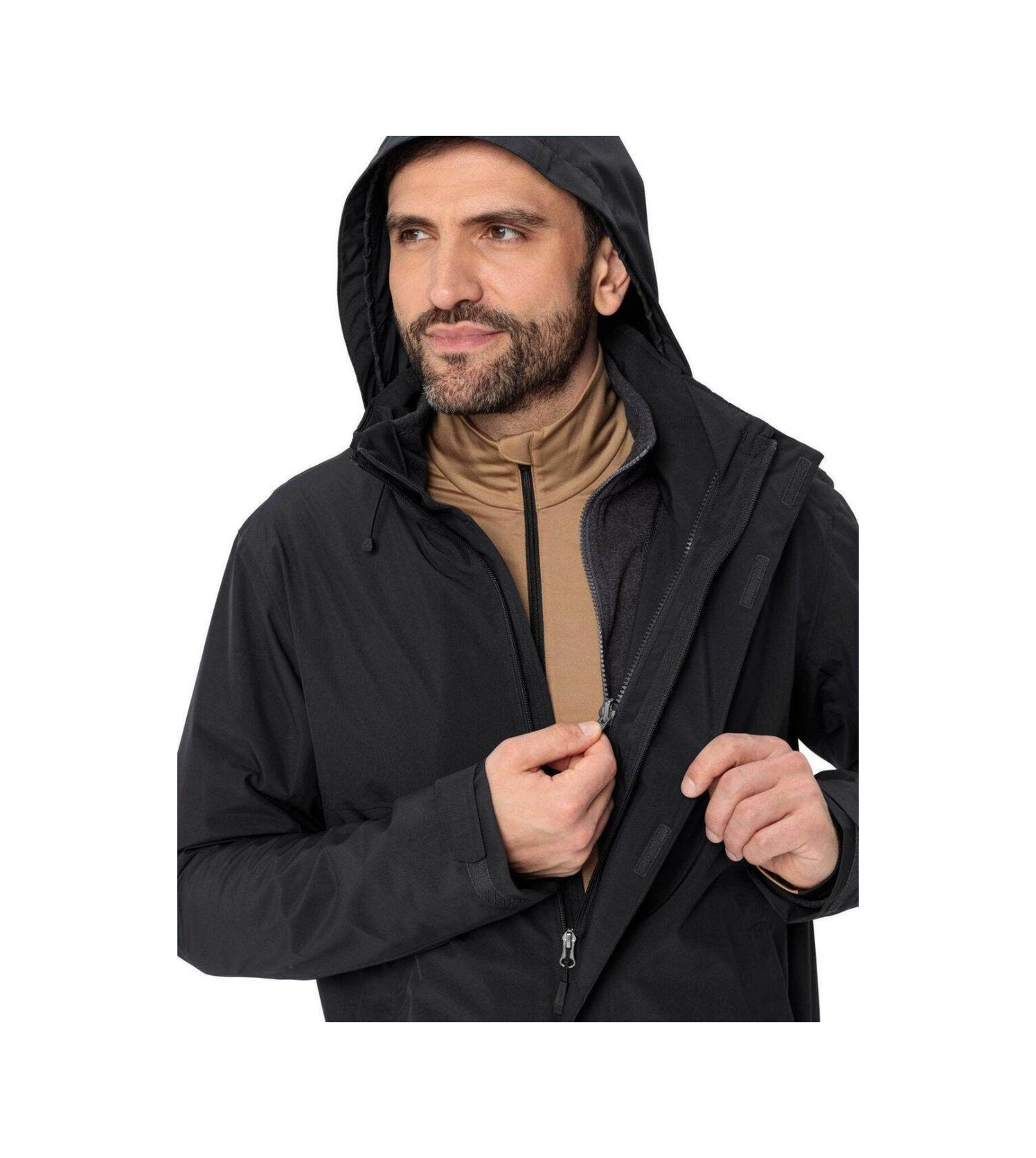 Vaude Rosemoor 3in1 Erkek Mont 46382 Black