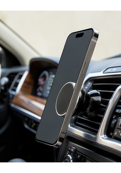 Araç İçi Telefon Tutucu Mıknatıslı Havalandırma Izgarası Telefon Standı Standart 95202459