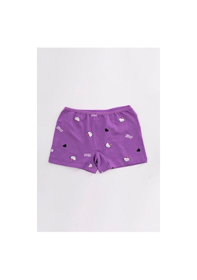 Hello Kitty Lisanslı Kız Çocuk 2 Li Boxer Seti Çok Renkli