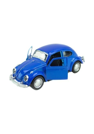 Metal Vosvos Mavi Çek Bıraklı 12Cm