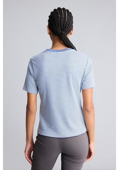 Defacto Standart Fit Bisiklet Yaka Çizgili Kısa Kollu Tişört I3202ax26aube364 Mavi-be364 Defacto Standart Fit Bisiklet Yaka Çizgili Kısa Kollu Tişört I3202ax26aube364 Mavi-be364