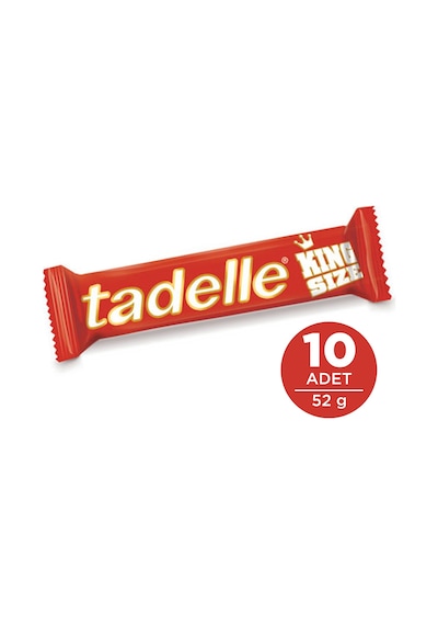 Tadelle King Size Sütlü Çikolata 10 x 52 G