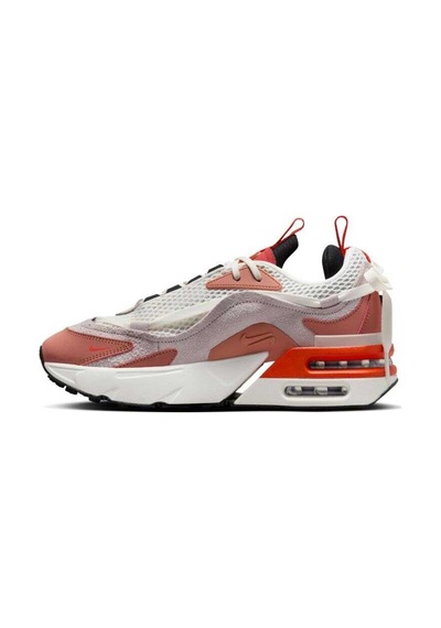 Nike Air Max Furyosa Sneaker White Platform Taban 4cm Kadın Günlük Spor Ayakkabı Krem Turuncu Nike Air Max Furyosa Sneaker White Platform Taban 4cm Kadın Günlük Spor Ayakkabı Krem Turuncu