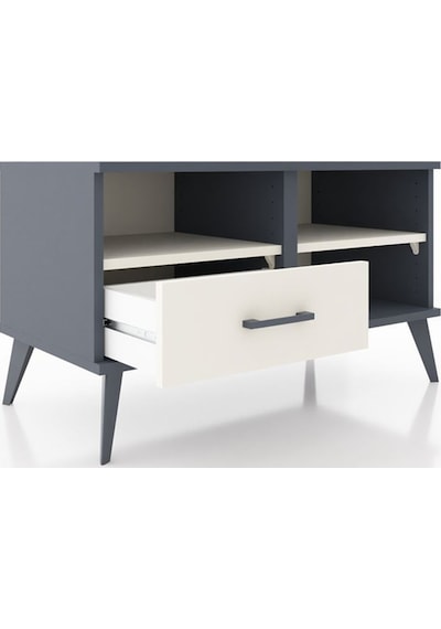 Hyperion Şifonyer 2 Raflı Tek Çekmeceli 88x44x48 Antrasit-aytaşı Aytaşı Hyperion Şifonyer 2 Raflı Tek Çekmeceli 88x44x48 Antrasit-aytaşı Aytaşı
