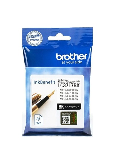 Brother Lc3717bk  Siyah Mürekkep Kartuş 550 Sayfa