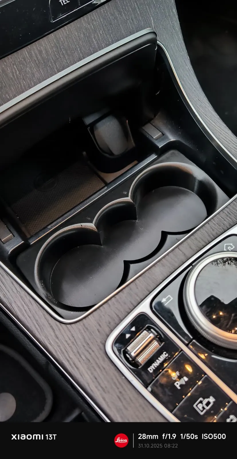 Mercedes C Serisi W205 S205 Bardaklık Orta Konsol İçecek Tutucu Cup Holder Organizer Siyah