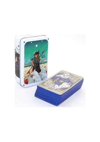 Metal Kutulu Tarot Kartı White Numen