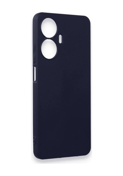 Realme C55 Kılıf First Silikon - Lacivert 0.2M-Çok Renkli