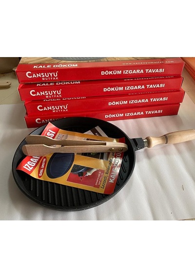 Döküm Izgara Tavası 31 Cm Çapında Belirtilmemiş