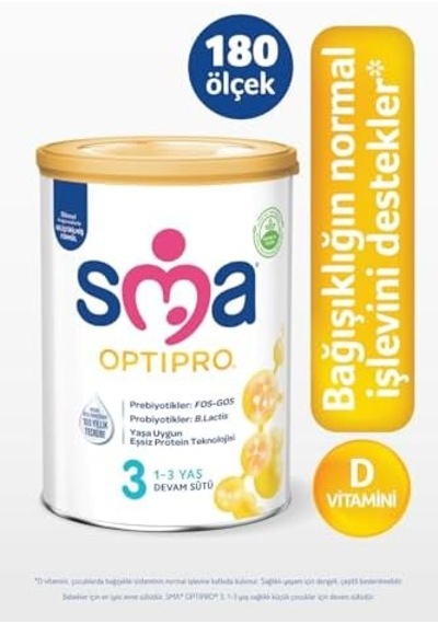 Sma Optipro 3 Devam Sütü 1-3 Yaş 800 G