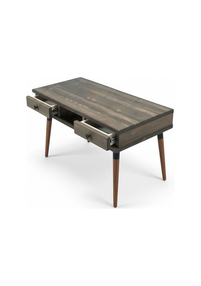 Mobenta Modest Desk Masif Çalşıma & Laptop Masası, 2 Çekmece 1 Bölme - 120 Cm, Cv Ceviz - Ahşap Mobenta Modest Desk Masif Çalşıma & Laptop Masası, 2 Çekmece 1 Bölme - 120 Cm, Cv Ceviz - Ahşap