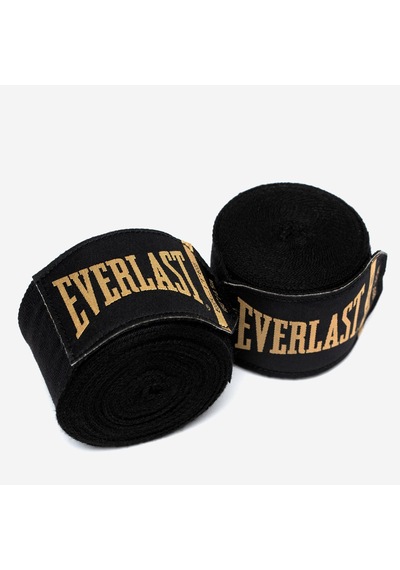 Everlast Elite Boxing Hand Wraps 180" Black/gold 101 Beyaz