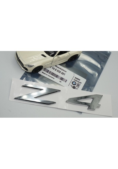 Bmw Z4 Bagaj Krom Abs 3M 3D Yazı Logo Ürün