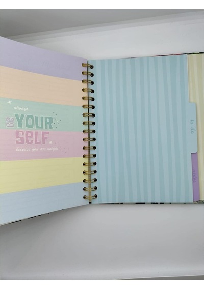 Victoria's Journals Planlayıcı 112 Sayfa A5 100gr. Çizgili Defter 3161, Victoria's Journals Çok Renkli
