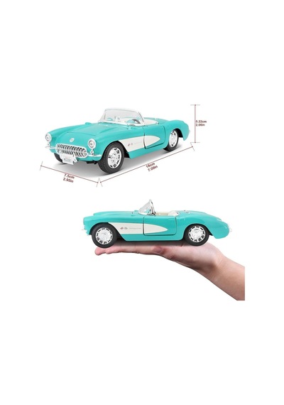 May 31275 1957 Chevrolet Corvette 1:24 -necotoys