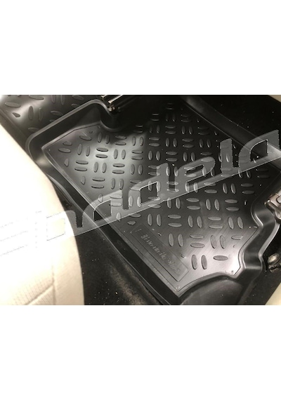 Havuzlu Paspas Ford Fıesta 2002-2008 Kasa Kokusuz Kaucuk Siyah 5D