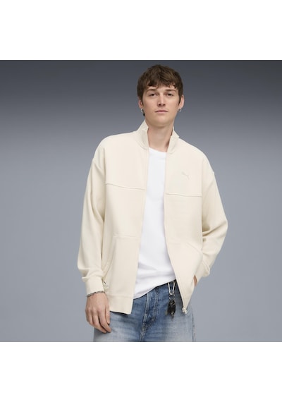 Puma Class Track Jacket Erkek Yetişkin Ceket Krem