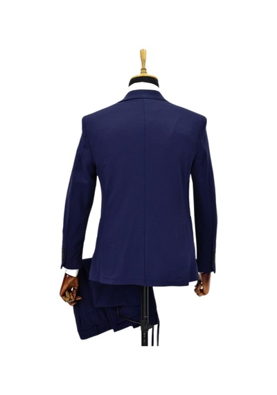 Erkek Spor Silim Fitt Jogger Pantolonlu Takım Elbise Bgl-st04302 Lacivert