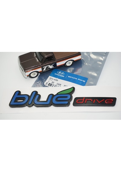 Dk Tuning Hyundai Blue Drive Hybrid Bagaj Mavi Logo Amblem Arma Bagaj Arma