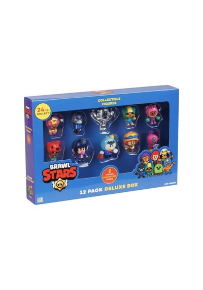 Brawl Stars 12'li Mini Figür Paketi 2 Resmi Lisanslı
