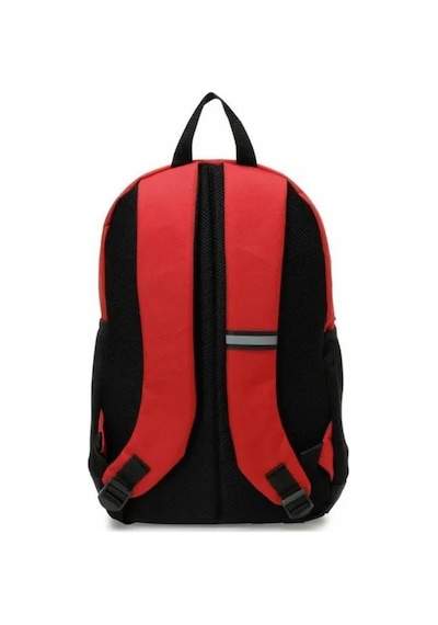 Lumberjack Olıver Sıyah Unisex Sırt Çantası Okul Çantası Laptop Bölmeli Kırmızı - Kırmızı
