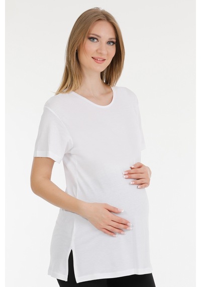 Parlingerie Hamile Tshırt Beyaz