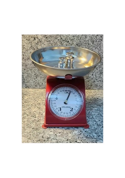 5 Kg Retro Nostalji Mutfak Tartısı Analog Terazi Lisinya Diğer