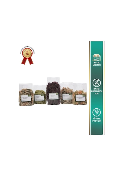 Başlangıç Makarna Ve Erişte Seti 5x100 Gram