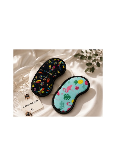 2'li Set Uyku Bandı Her Yaşa Uygundur Çok Renkli - 916765363 Diğer