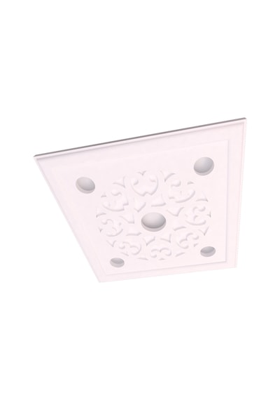 Motifpiyer spotlu gizli ışıklı tavan göbeği sgt-52-5 60X60X4.5cm