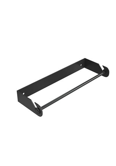 Gediz Metal Paslanmaz Siyah Havlu Kağıtlık Düzenleyici Ergonomik Tasarım Peçetelik Siyah
