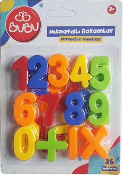 Mıknatıslı Sayılar 26 Parça 1 Paket Bubu Manyetik Sayılar Okul Öncesi Eğitim Harfleri Öğrenme