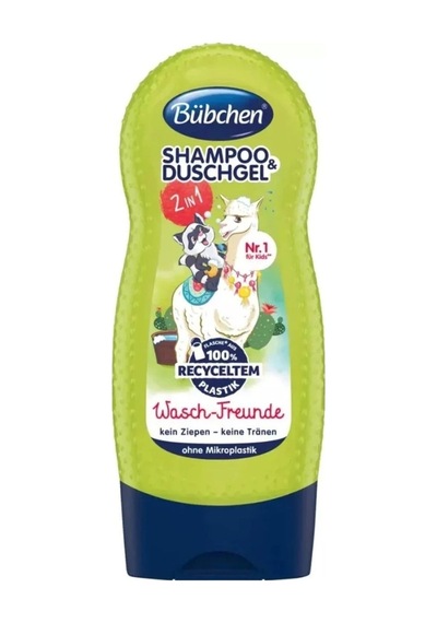Bübchen Çocuk Şampuan&duş Jeli 2 In 1 Wasch Friend 230 Ml