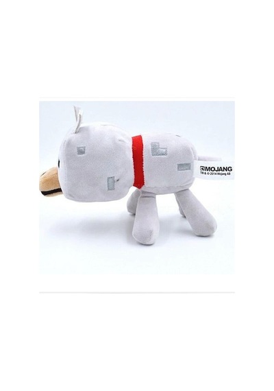 Minecraft 22 Cm Peluş Wolf (Kurt Karakter)