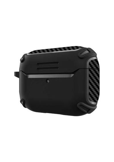 Apple Uyumlu AirPods Pro Kılıf Karbonfiber Tpu Silikon Kılıf 26 001